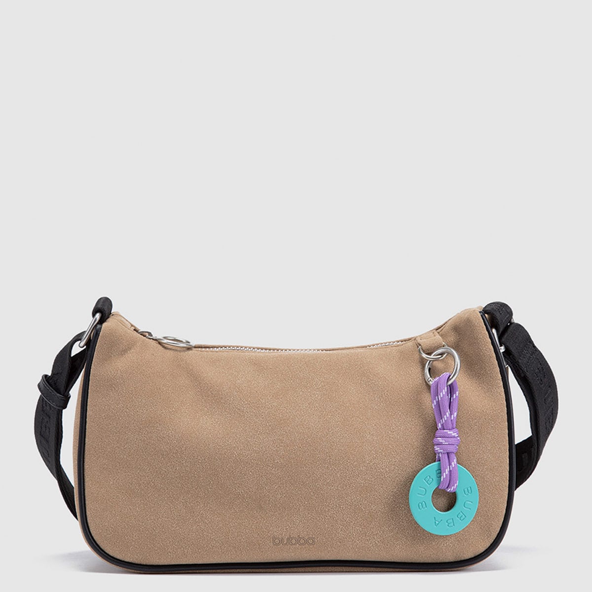 CARTERA BUBBA BAGS BEIGE SUEDE - 1
