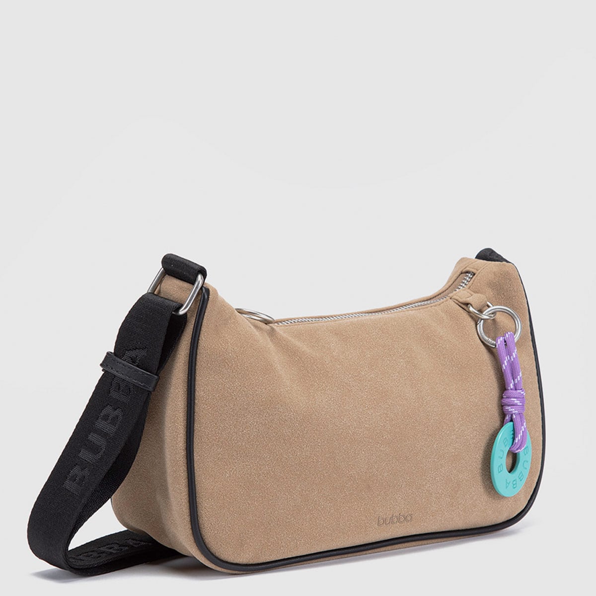 CARTERA BUBBA BAGS BEIGE SUEDE - 3