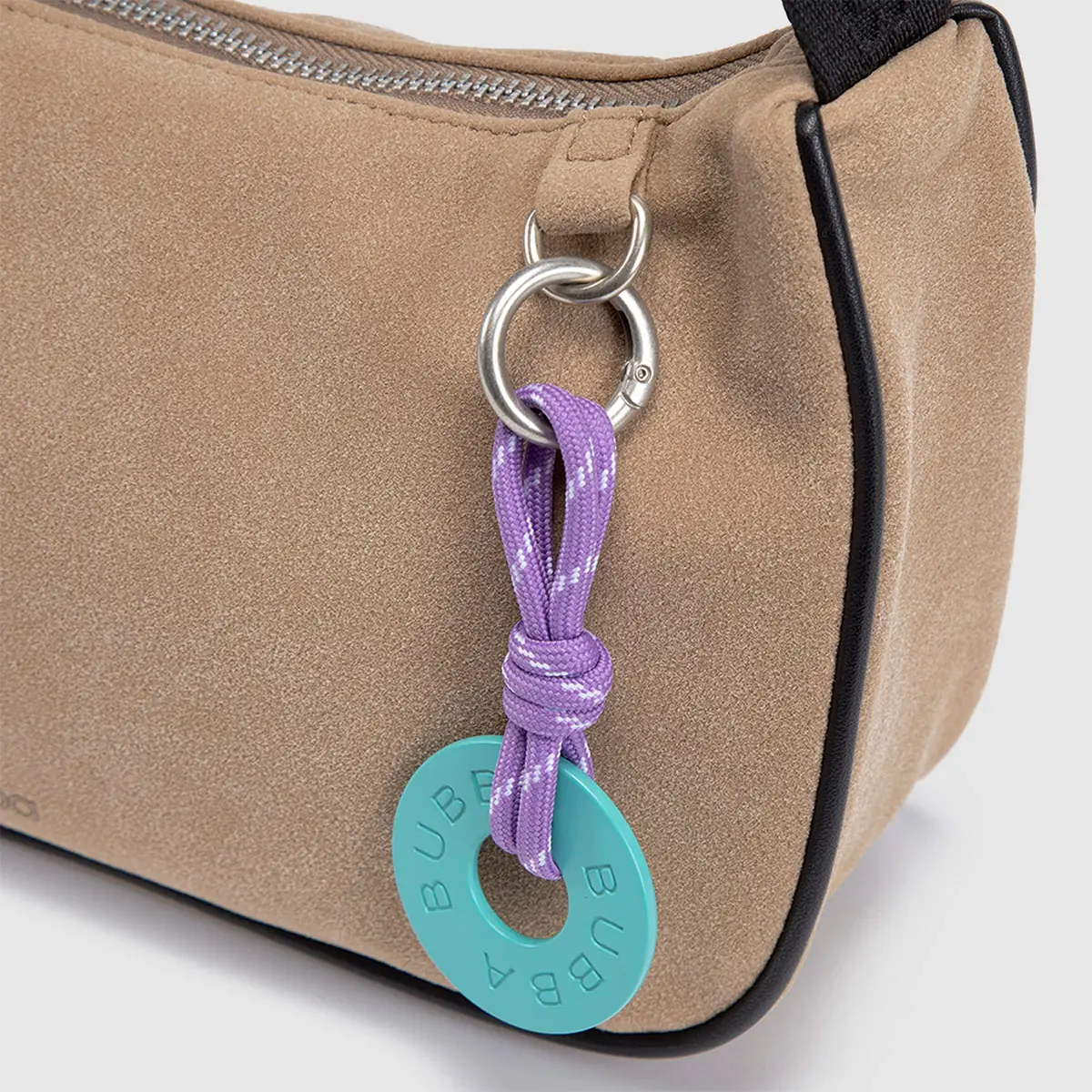 CARTERA BUBBA BAGS BEIGE SUEDE - 5