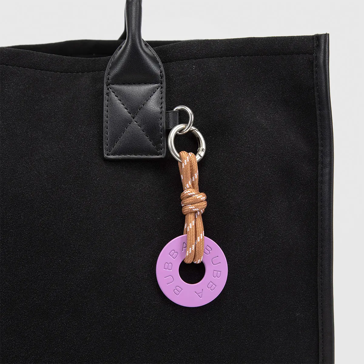 BOLSO BUBBA BAGS NEGRO SUEDE - 5