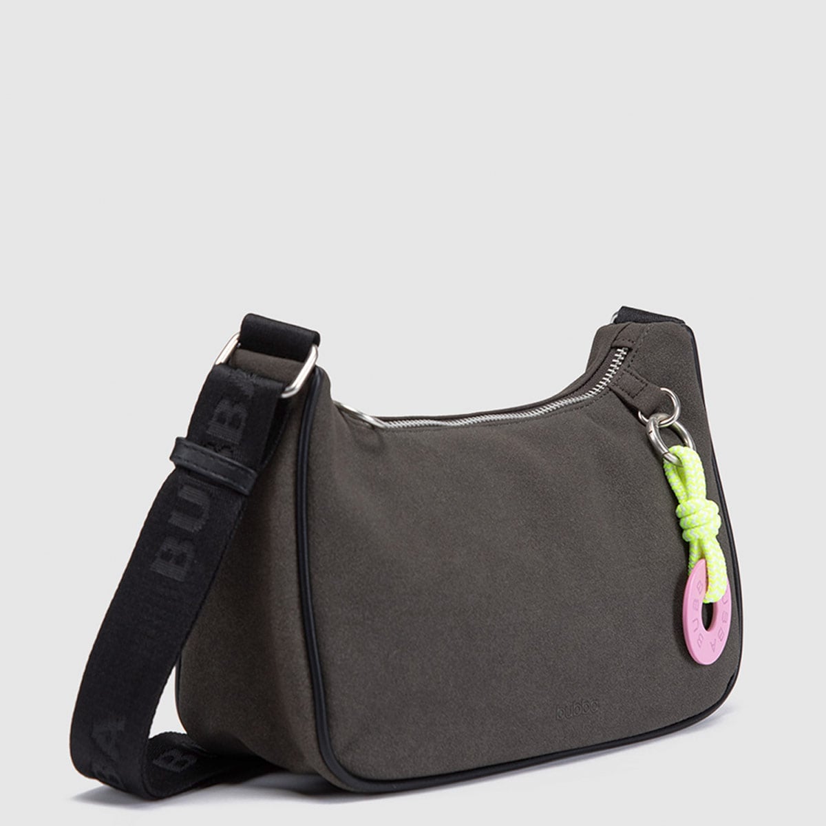 CARTERA BUBBA BAGS MARRÓN SUEDE - 3