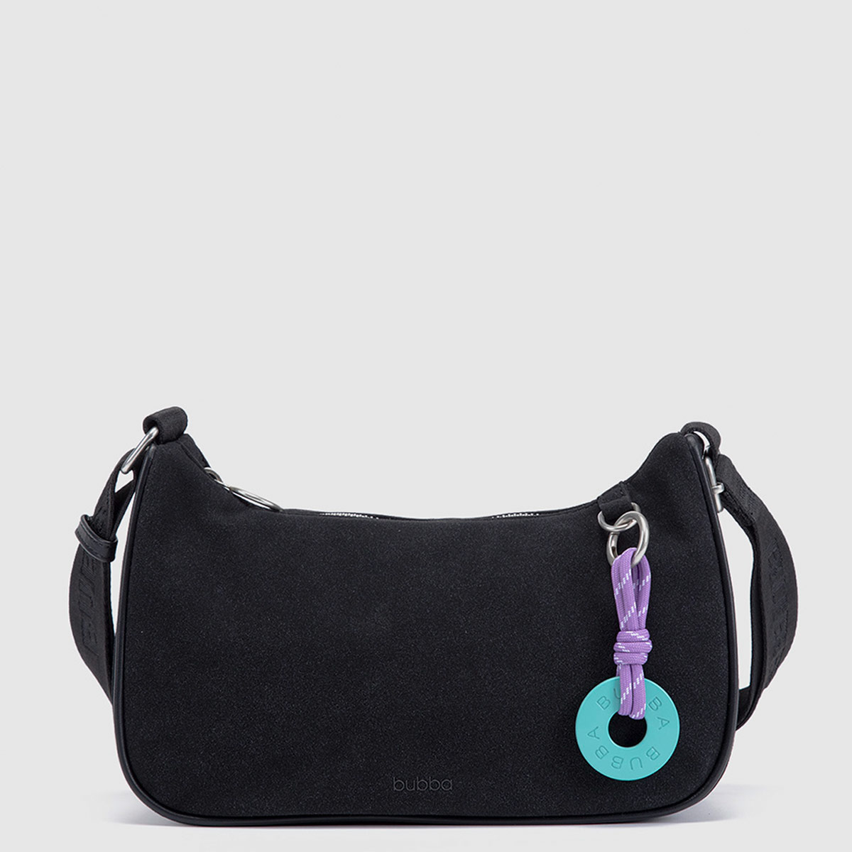 CARTERA BUBBA NEGRO SUEDE - 2