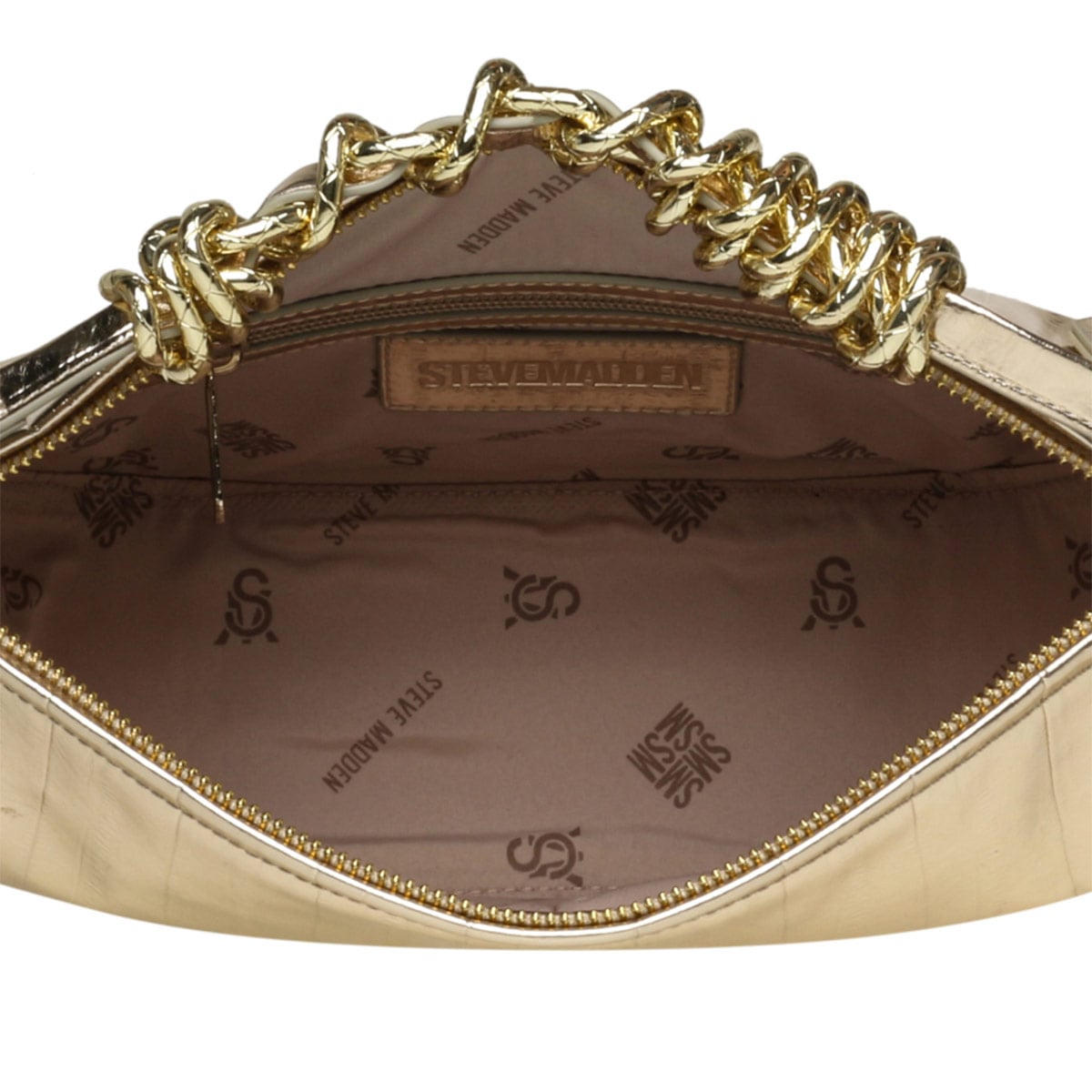 CARTERA STEVE MADDEN DORADO BBRIO - 5