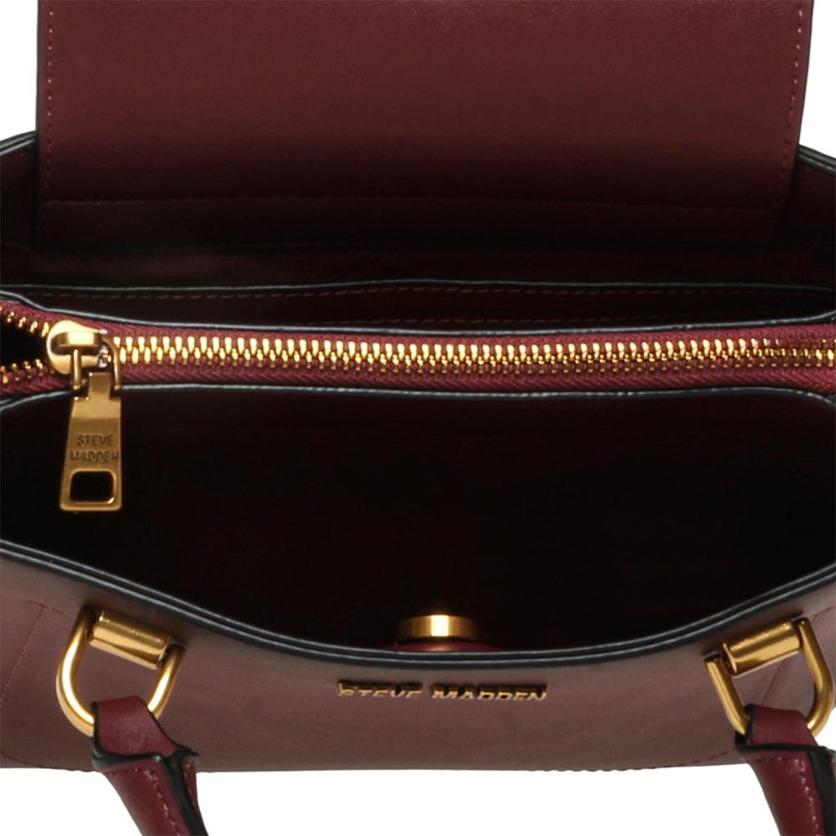 CARTERA STEVE MADDEN GUINDA BSTEEL - 5