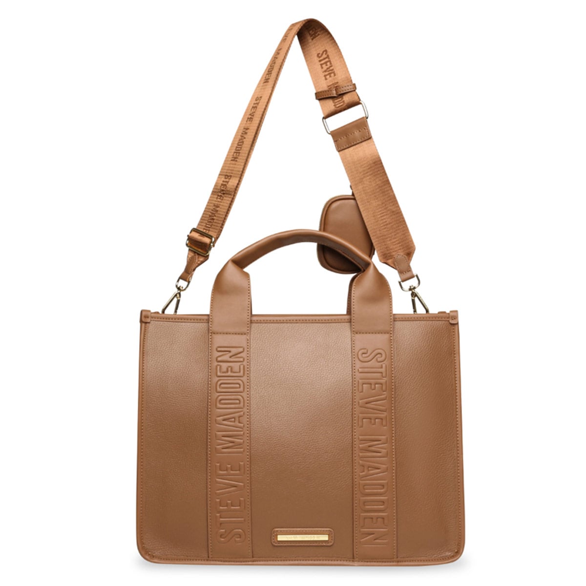 CARTERA STEVE MADDEN MARRÓN CLARO BWEBBER-E - 1