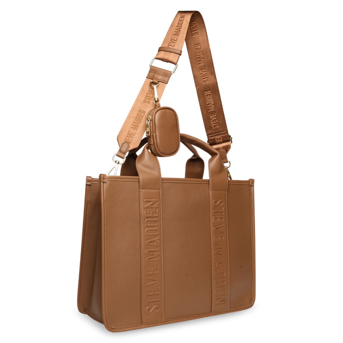 CARTERA STEVE MADDEN MARRÓN CLARO BWEBBER-E - 2