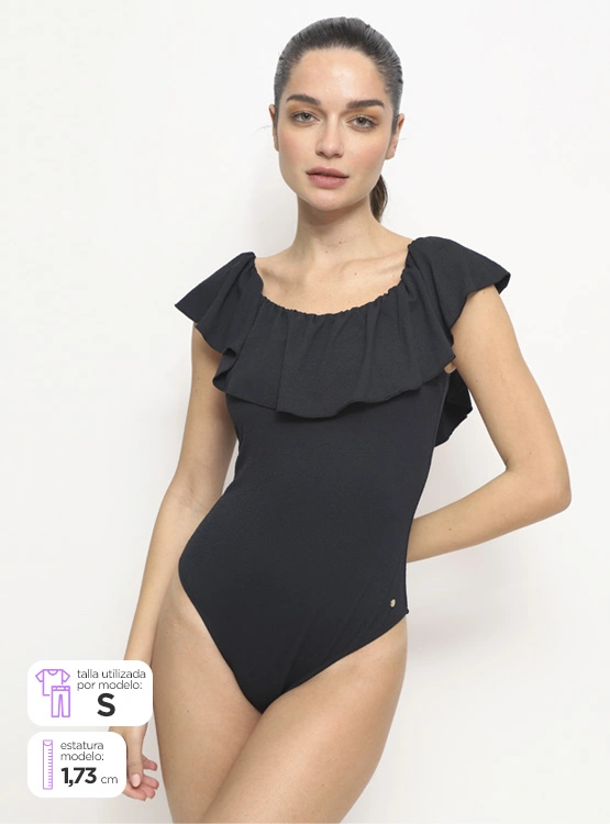 TRAJE DE BAÑO MUJER CACHAREL OFF SHOULDER - 1