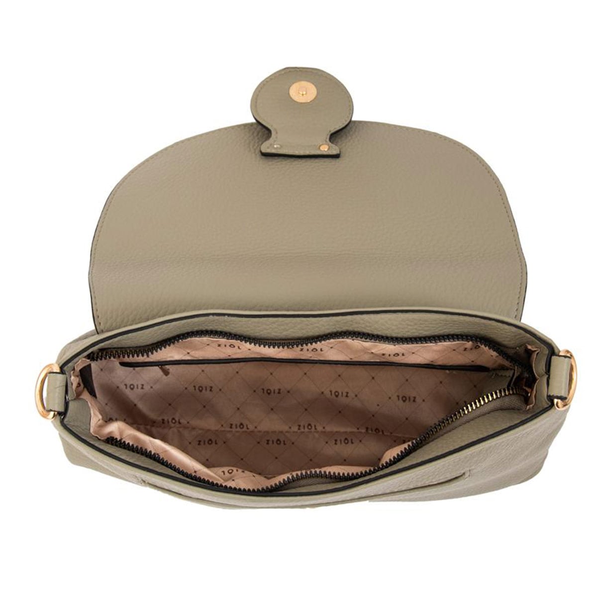 CARTERA CROSSBODY ZIOL ANASTASIA GRIS - 4