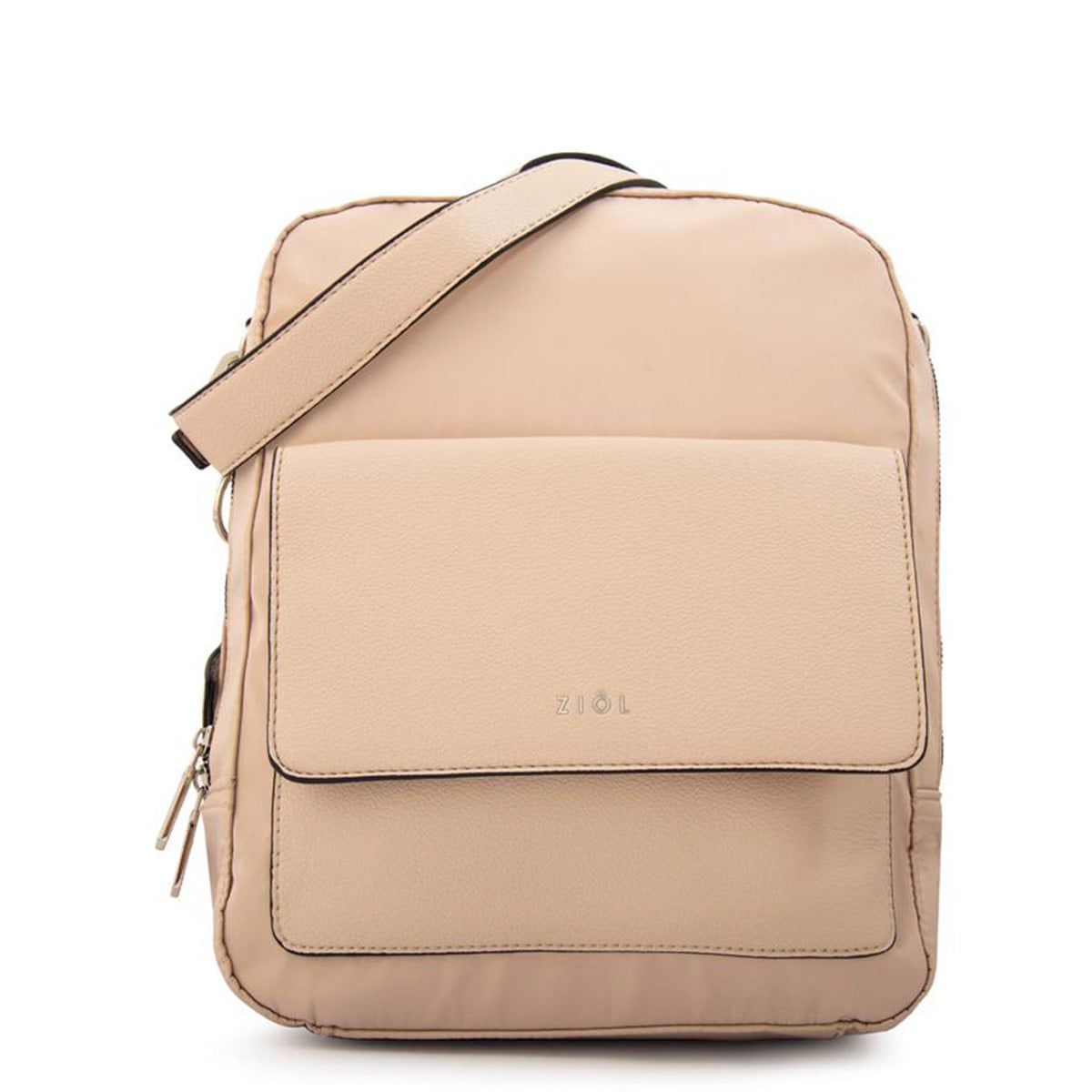 MOCHILA ZIOL MICHELLE BEIGE - 1