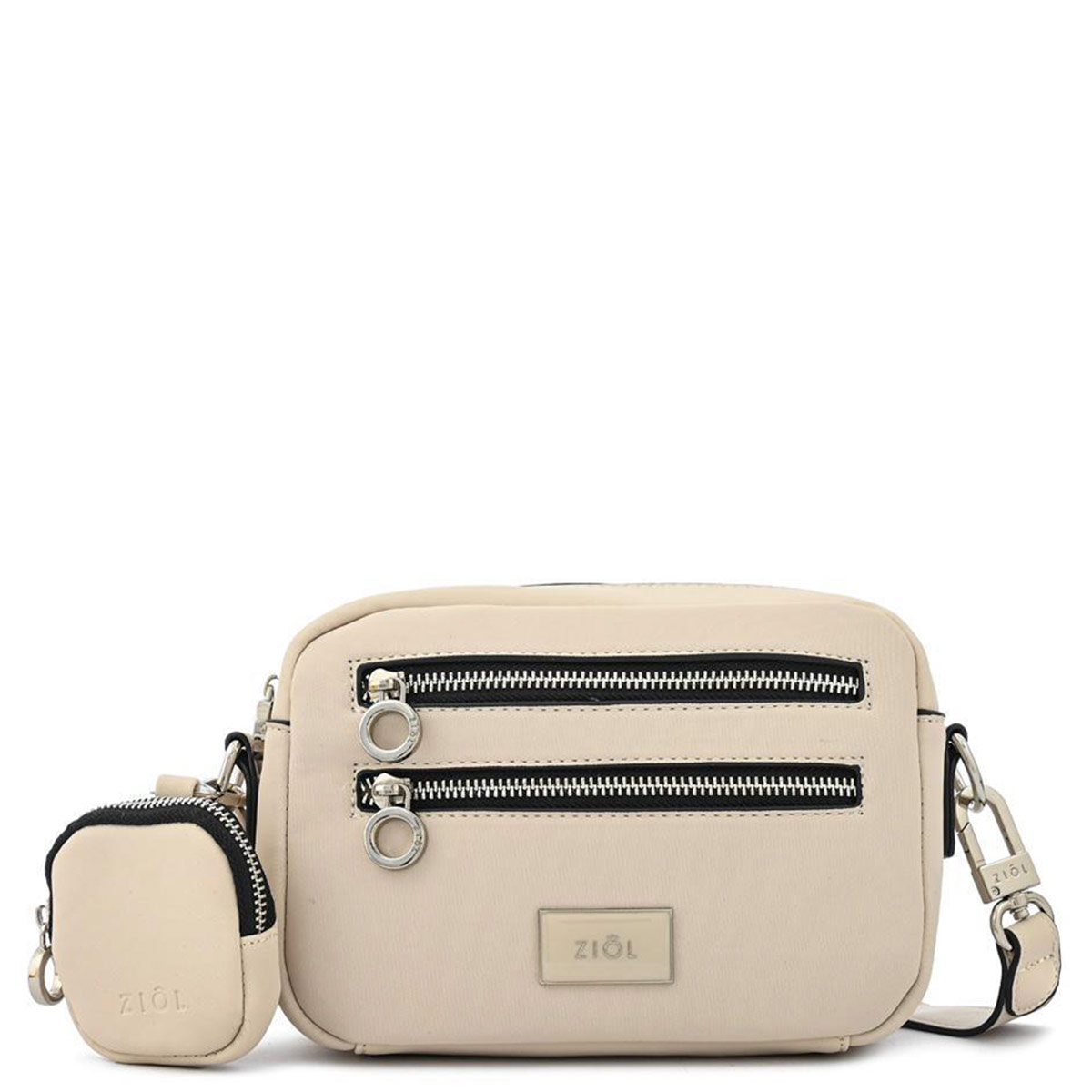 CARTERA CROSSBODY  ZIOL LUZMARIA BEIGE - 1