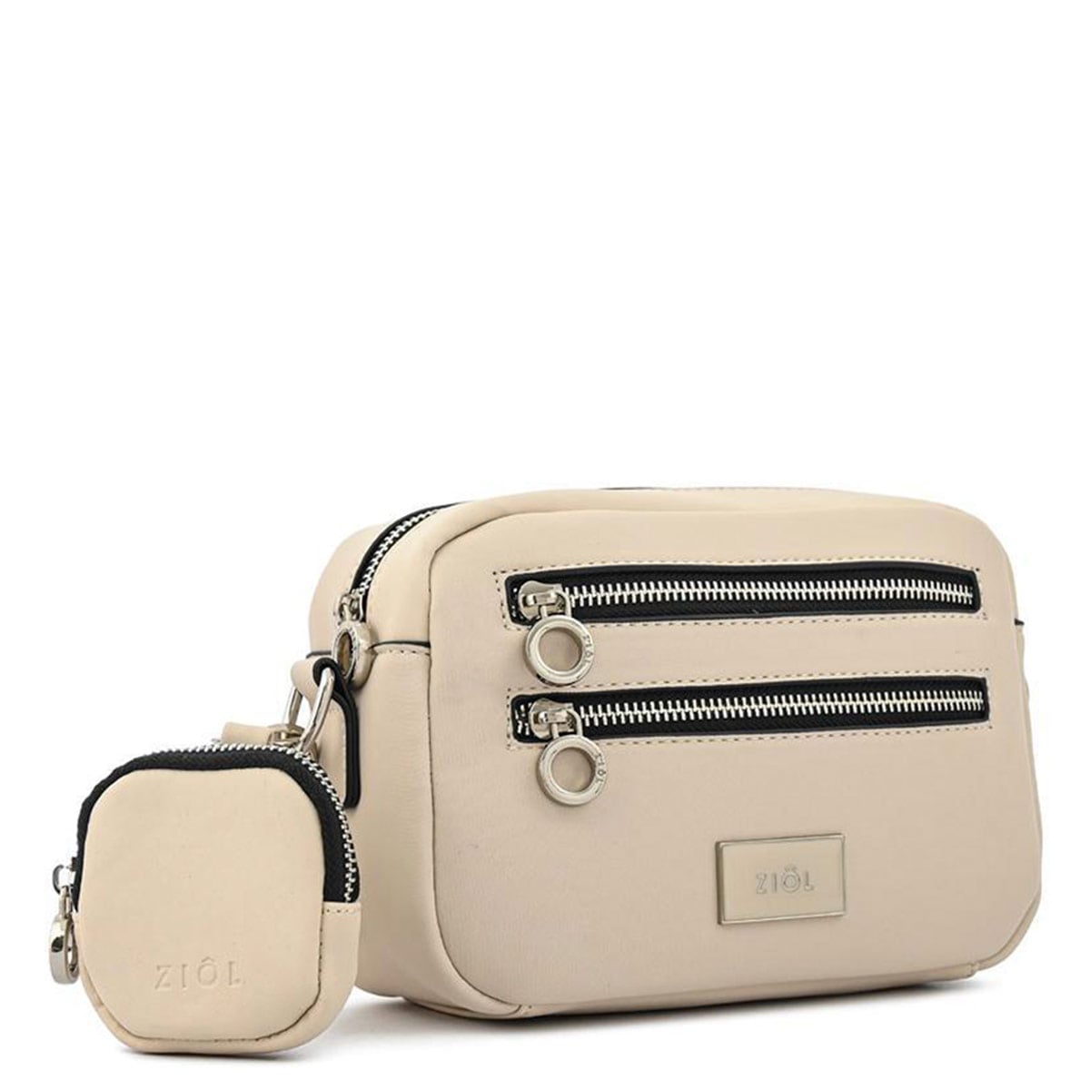 CARTERA CROSSBODY  ZIOL LUZMARIA BEIGE - 2