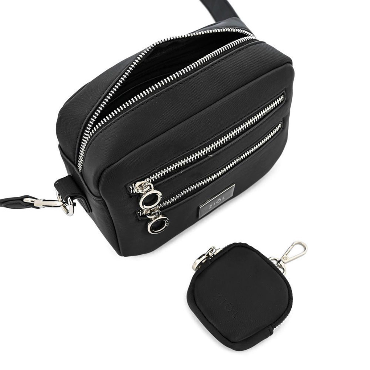 CARTERA CROSSBODY  ZIOL LUZMARIA NEGRO - 5