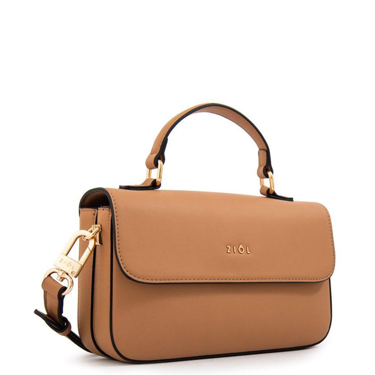 CARTERA CROSSBODY  ZIOL SOFY CAMEL - 2