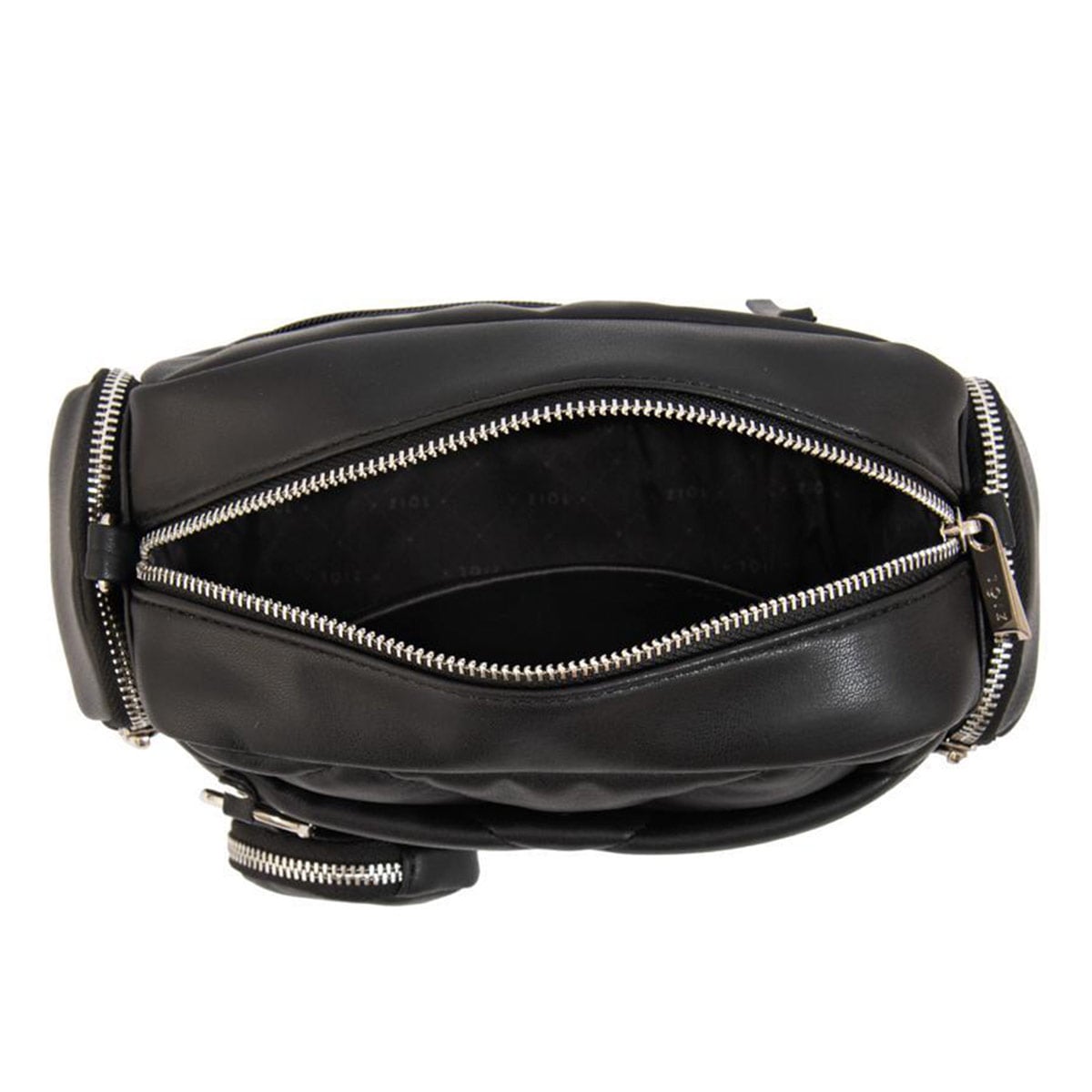 CARTERA CROSSBODY ZIOL LINN NEGRO Y TEXTURA - 4