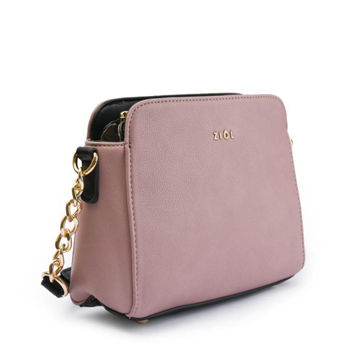 CARTERA CROSSBODY  ZIOL BISMARIN ROSADO - 2