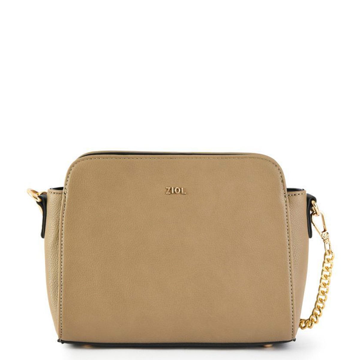 CARTERA CROSSBODY  ZIOL BISMARIN TAUPE - 1