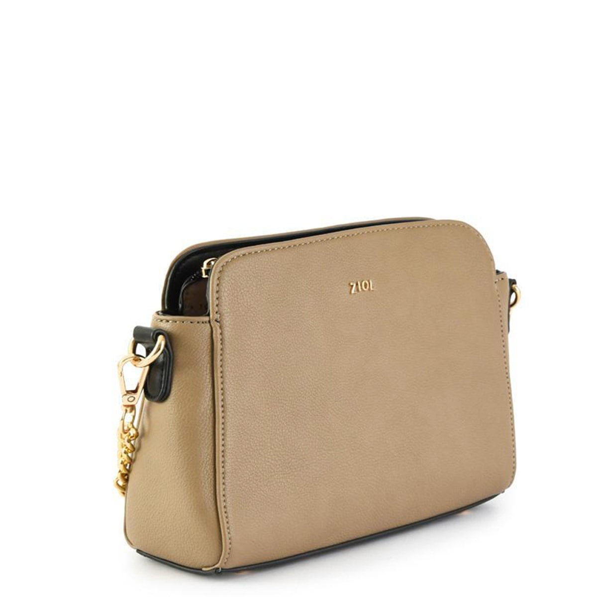 CARTERA CROSSBODY  ZIOL BISMARIN TAUPE - 2