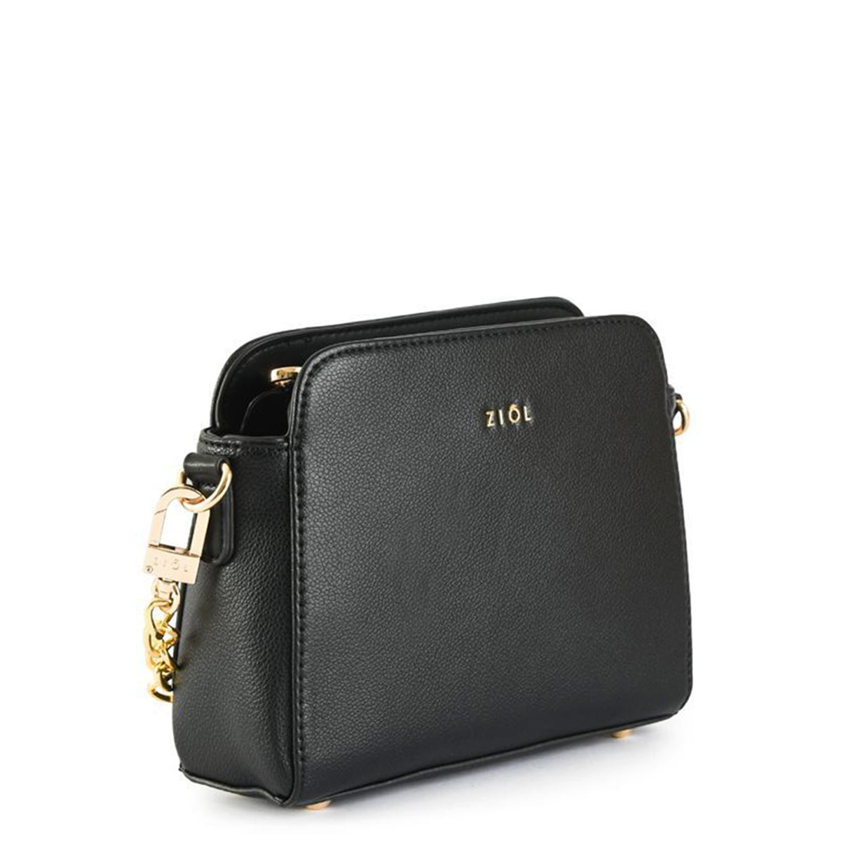 CARTERA CROSSBODY ZIOL BISMARIN NEGRO - 2