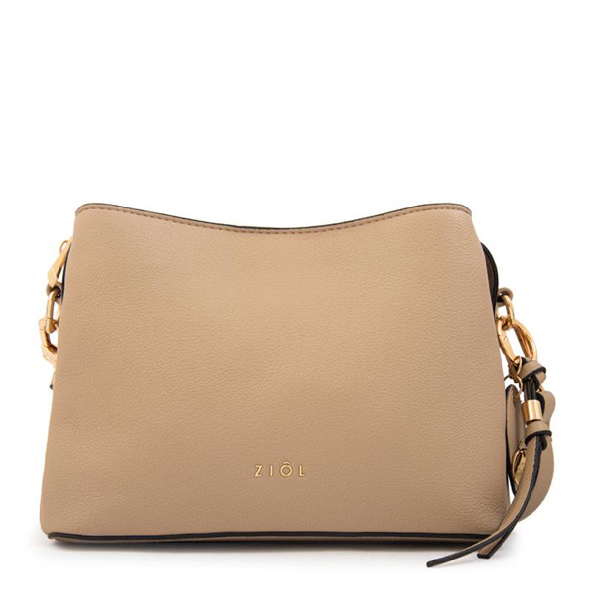 CARTERA CROSSBODY ZIOL ANTONIETA BEIGE - 1