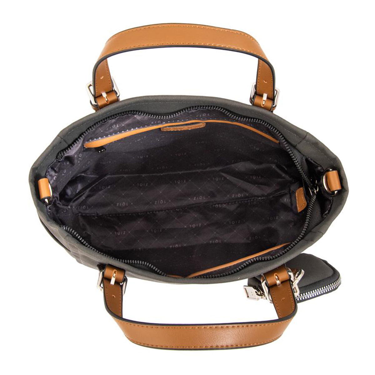 CARTERA CROSSBODY ZIOL MARTA GRIS - 4