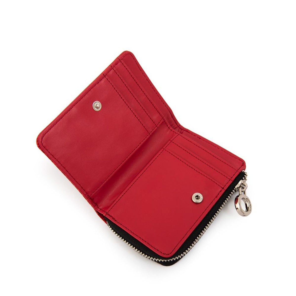 BILLETERA ZIOL LORENA ROJO - 3