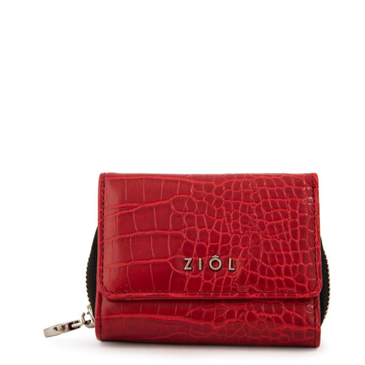 BILLETERA ZIOL LORENA ROJO - 1
