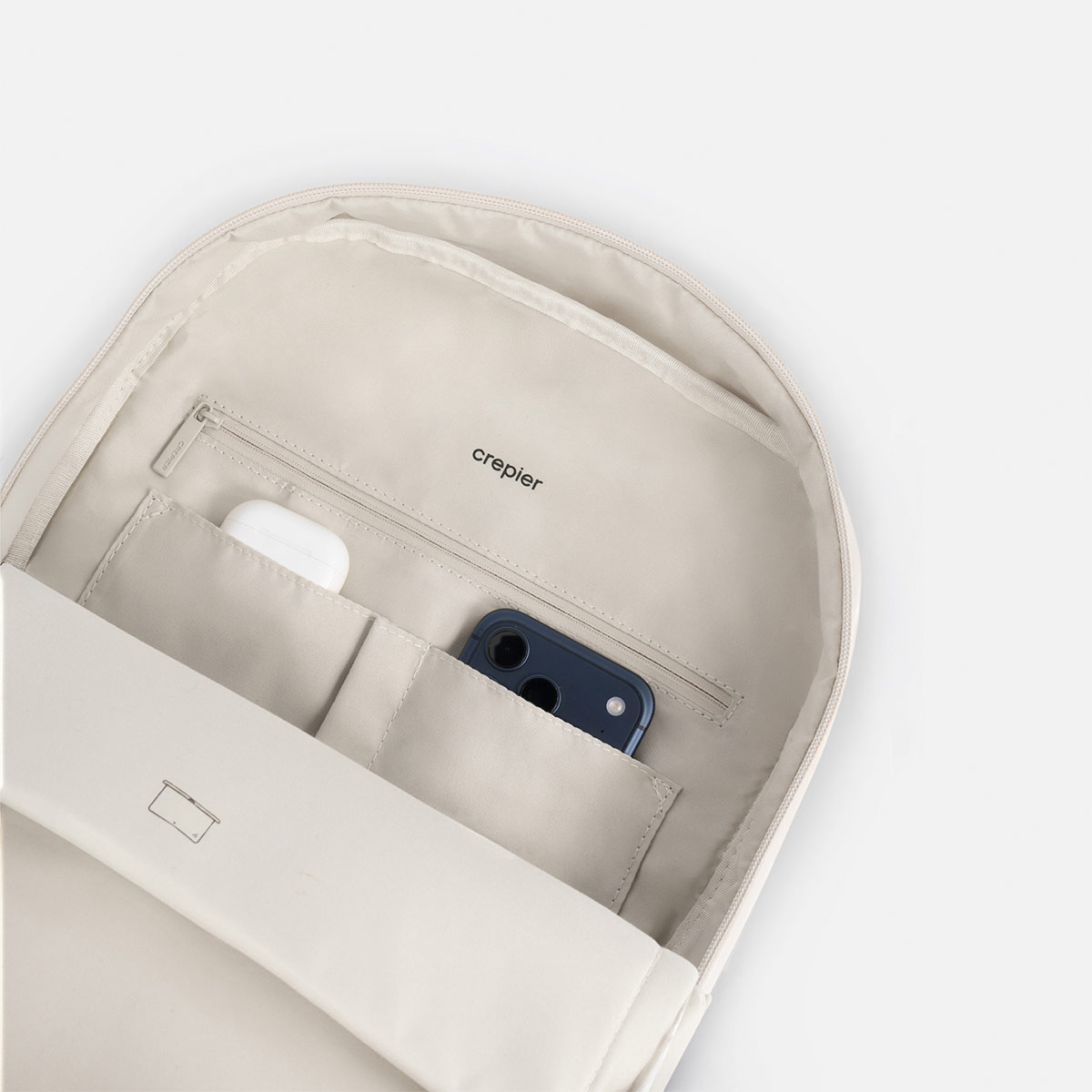 MOCHILA LAPTOP CREPIER TAYLOR - 6