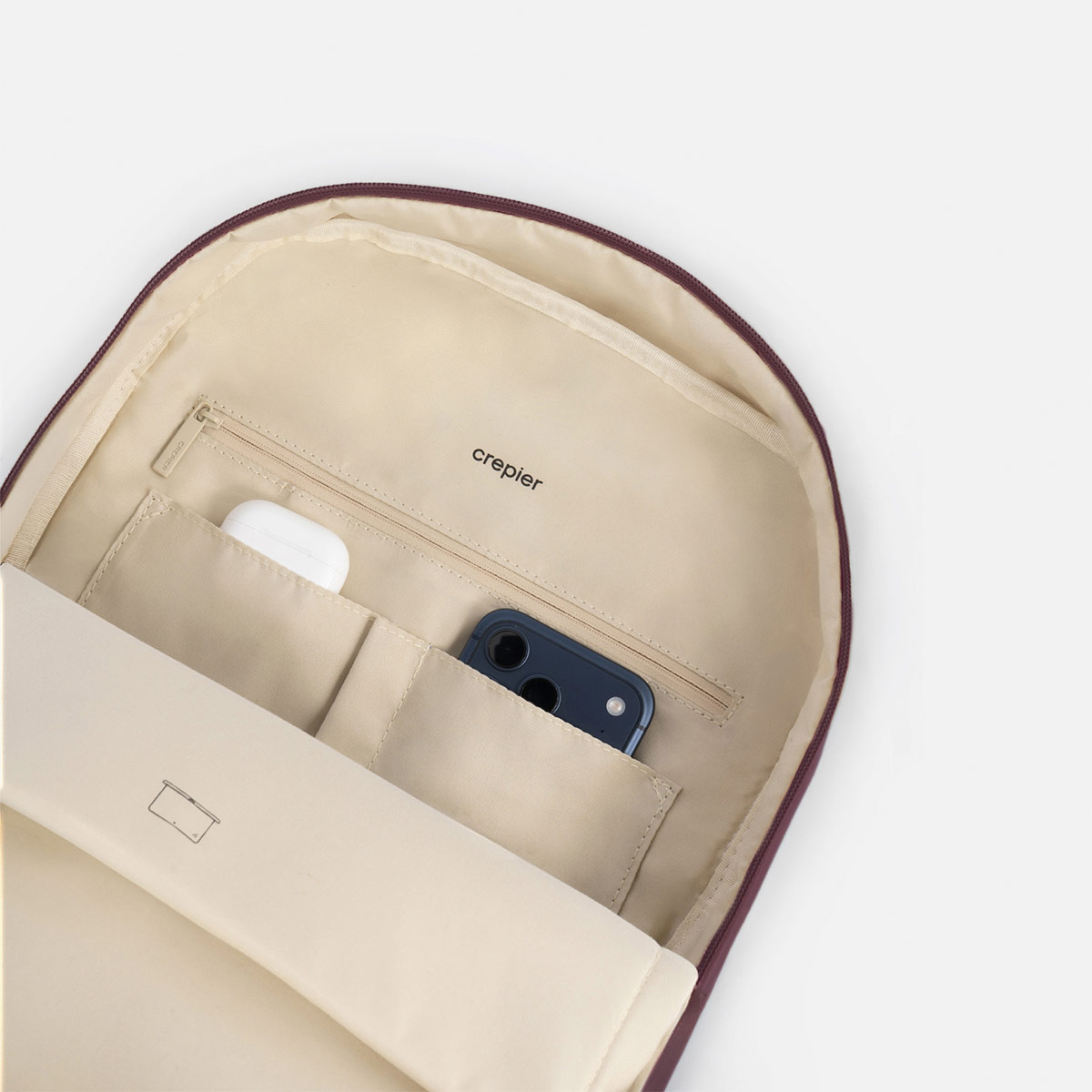 MOCHILA LAPTOP CREPIER TAYLOR - 6