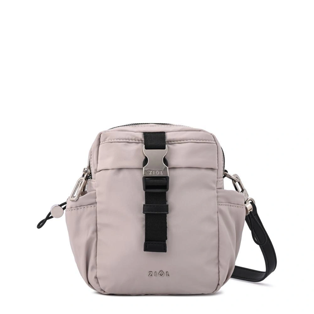 CARTERA CROSSBODY ZIOL TOPACIO BEIGE - 1