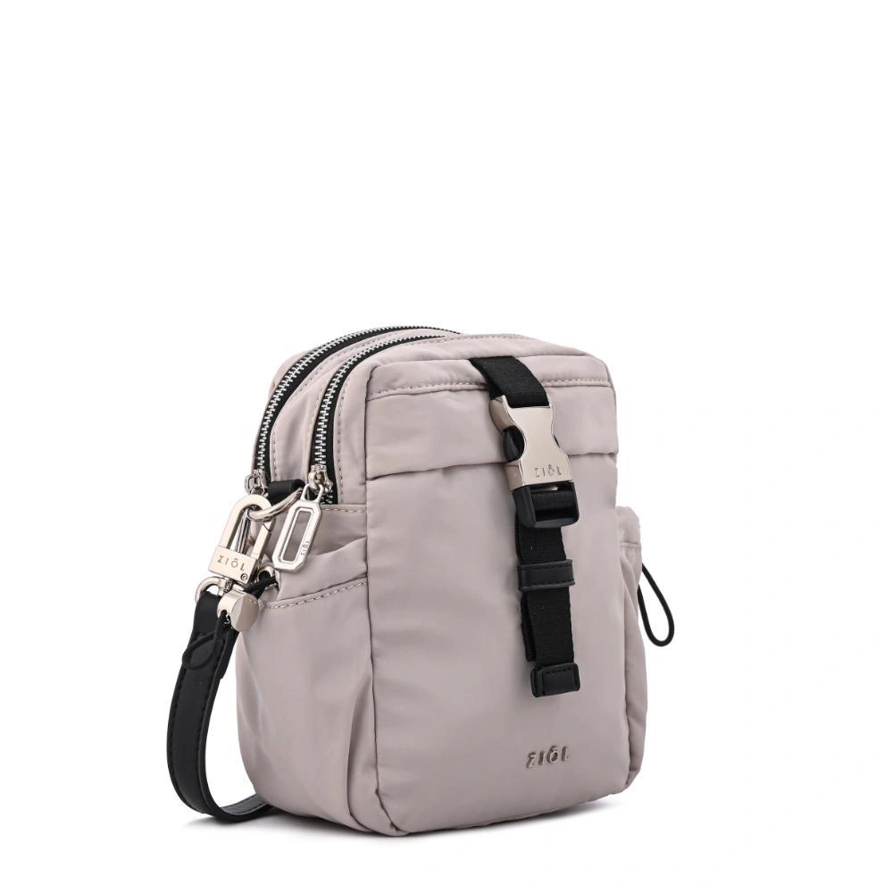 CARTERA CROSSBODY ZIOL TOPACIO BEIGE - 2