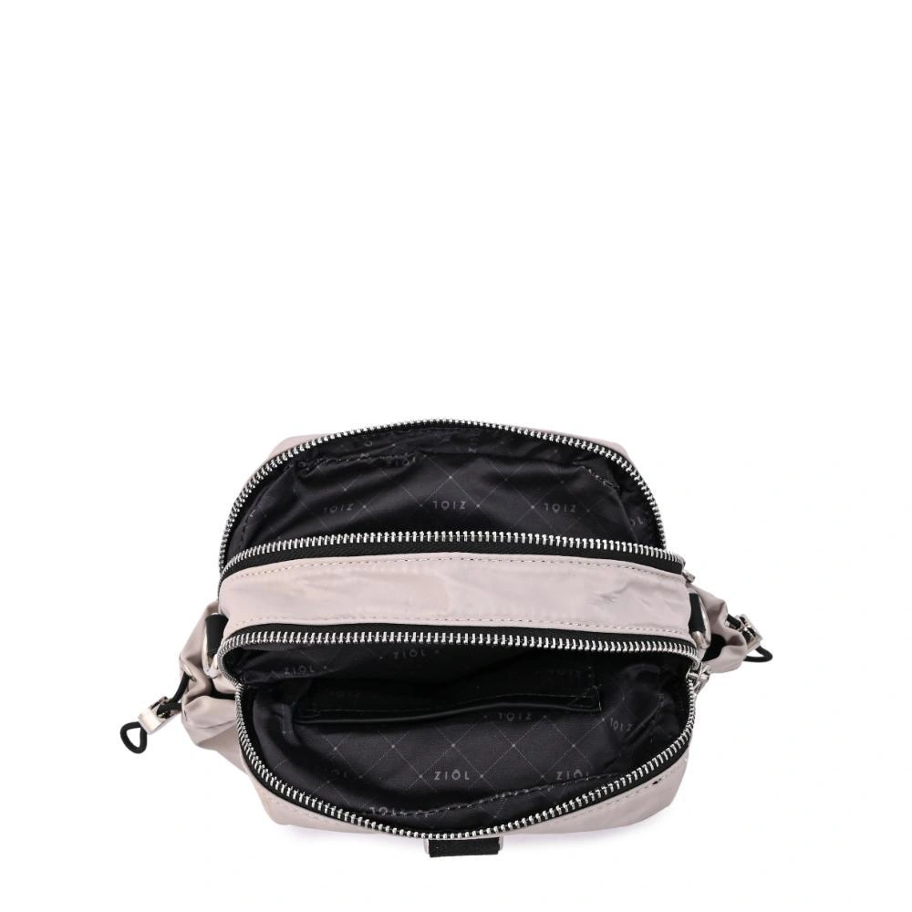 CARTERA CROSSBODY ZIOL TOPACIO BEIGE - 4