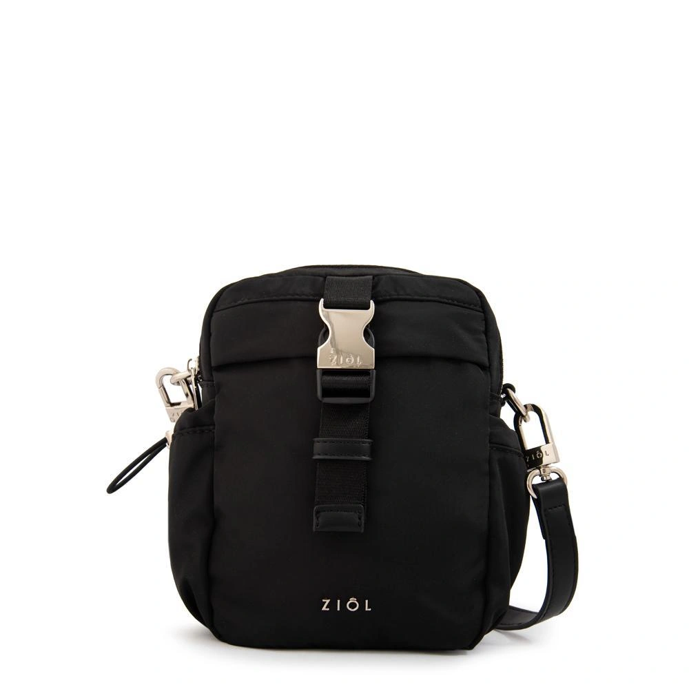 CARTERA CROSSBODY ZIOL TOPACIO NEGRO - 1