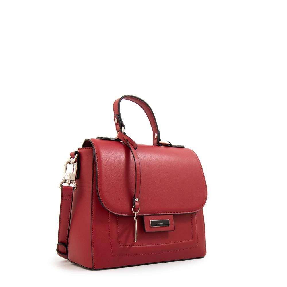 CARTERA CROSSBODY ZIOL CARMINA ROJO - 2