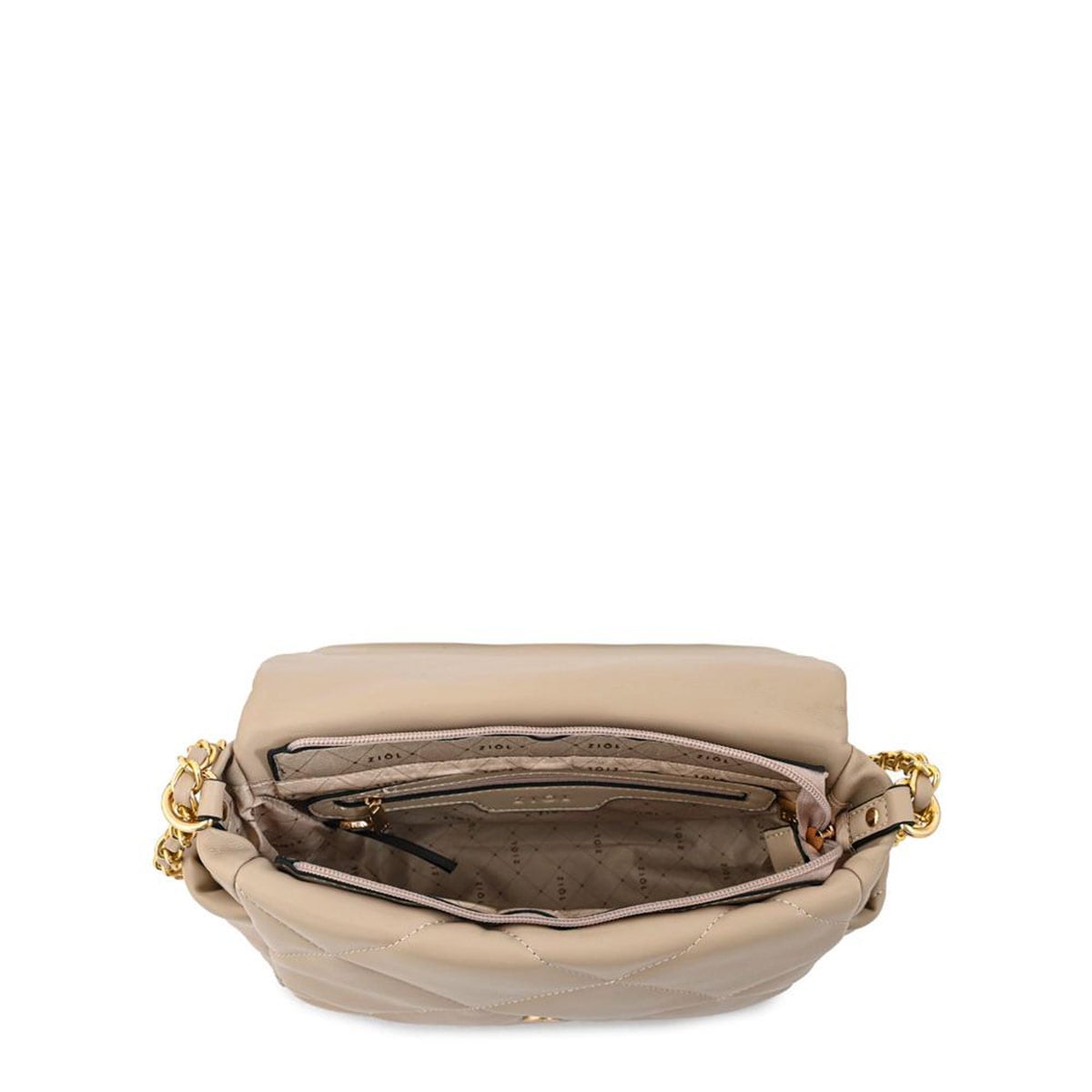 CARTERA CROSSBODY ZIOL LIESEL BEIGE - 4