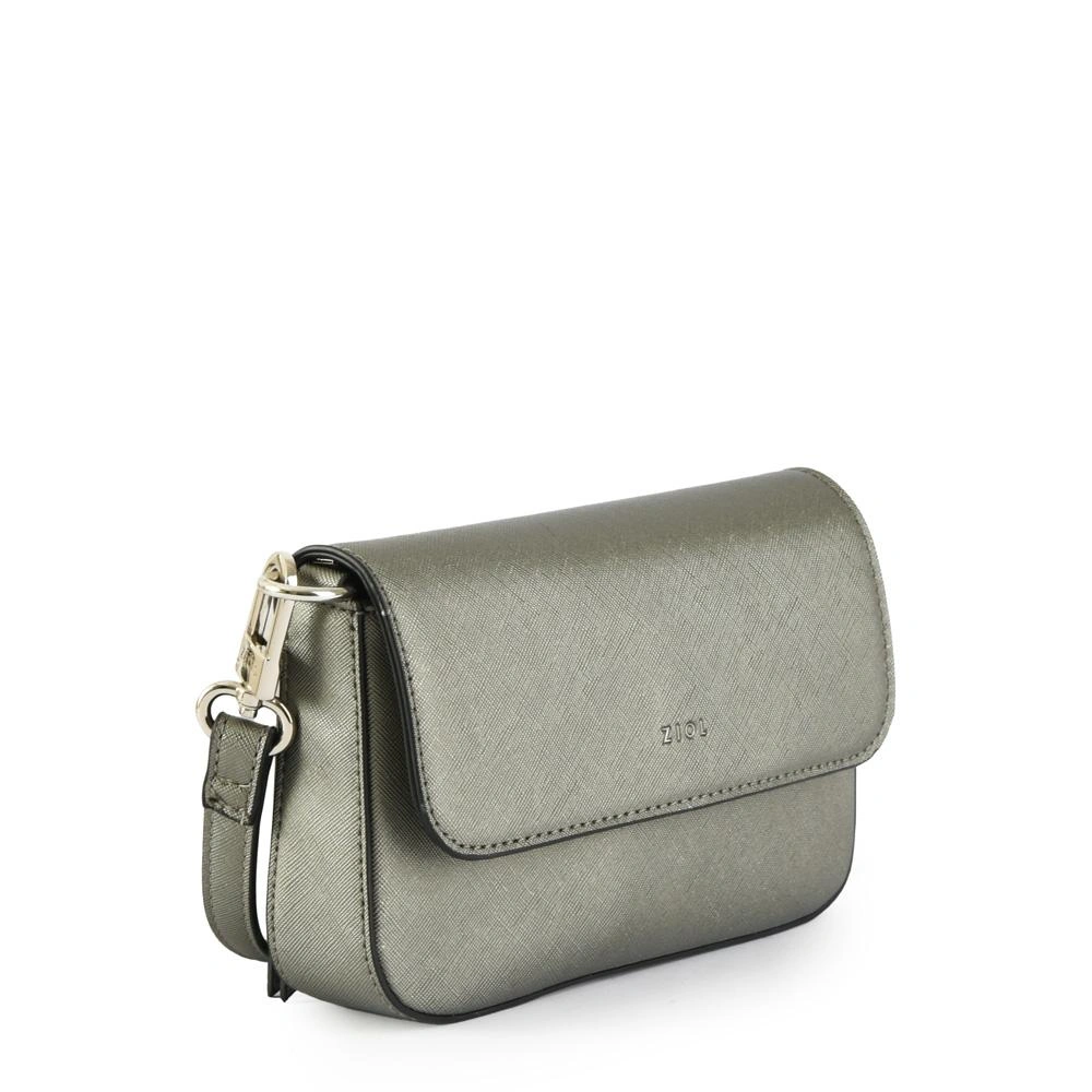 CARTERA CROSSBODY ZIOL KALLAN PLATEADO - 2