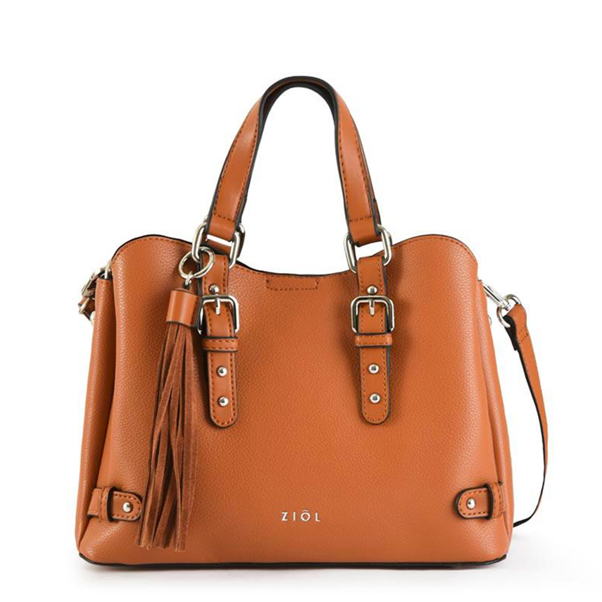 CARTERA CROSSBODY ZIOL MALVA CAFÉ - 1