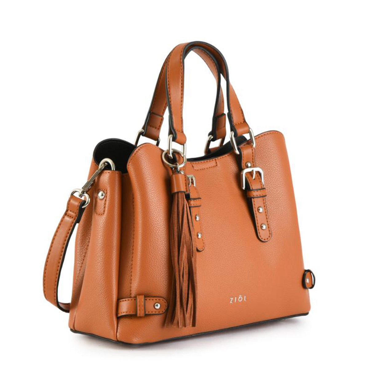 CARTERA CROSSBODY ZIOL MALVA CAFÉ - 2
