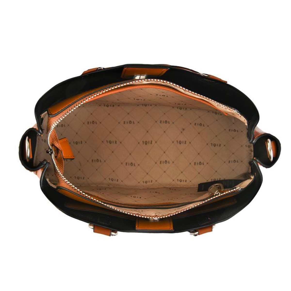 CARTERA CROSSBODY ZIOL MALVA CAFÉ - 4