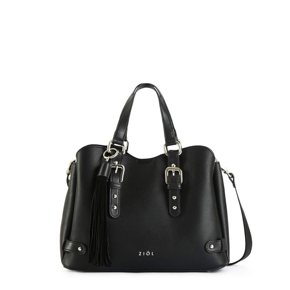 CARTERA CROSSBODY ZIOL MALVA NEGRO - 2