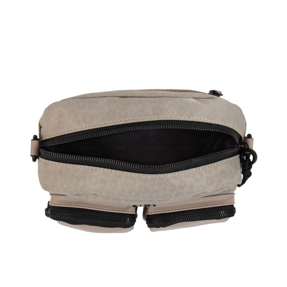 CARTERA CROSSBODY ZIOL SELINA GRIS - 4