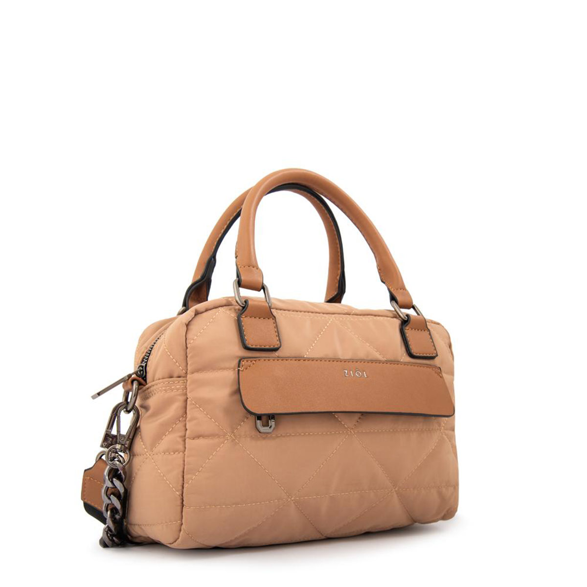 CARTERA CROSSBODY ZIOL BRENDA BEIGE - 1