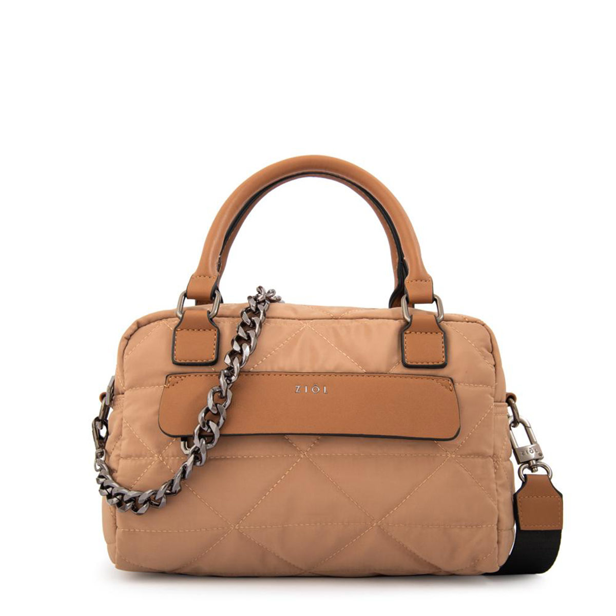 CARTERA CROSSBODY ZIOL BRENDA BEIGE - 2