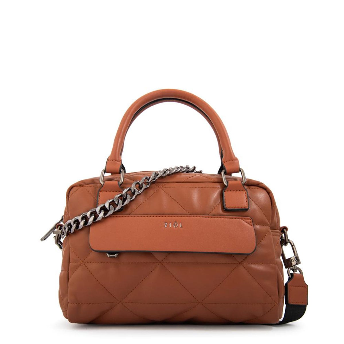 CARTERA CROSSBODY ZIOL BRENDA CAFE - 2
