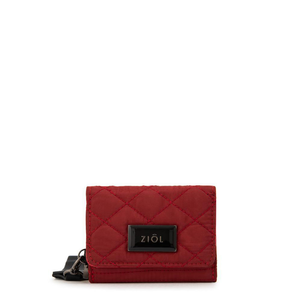BILLETERA ZIOL CERSEI ROJO - 2