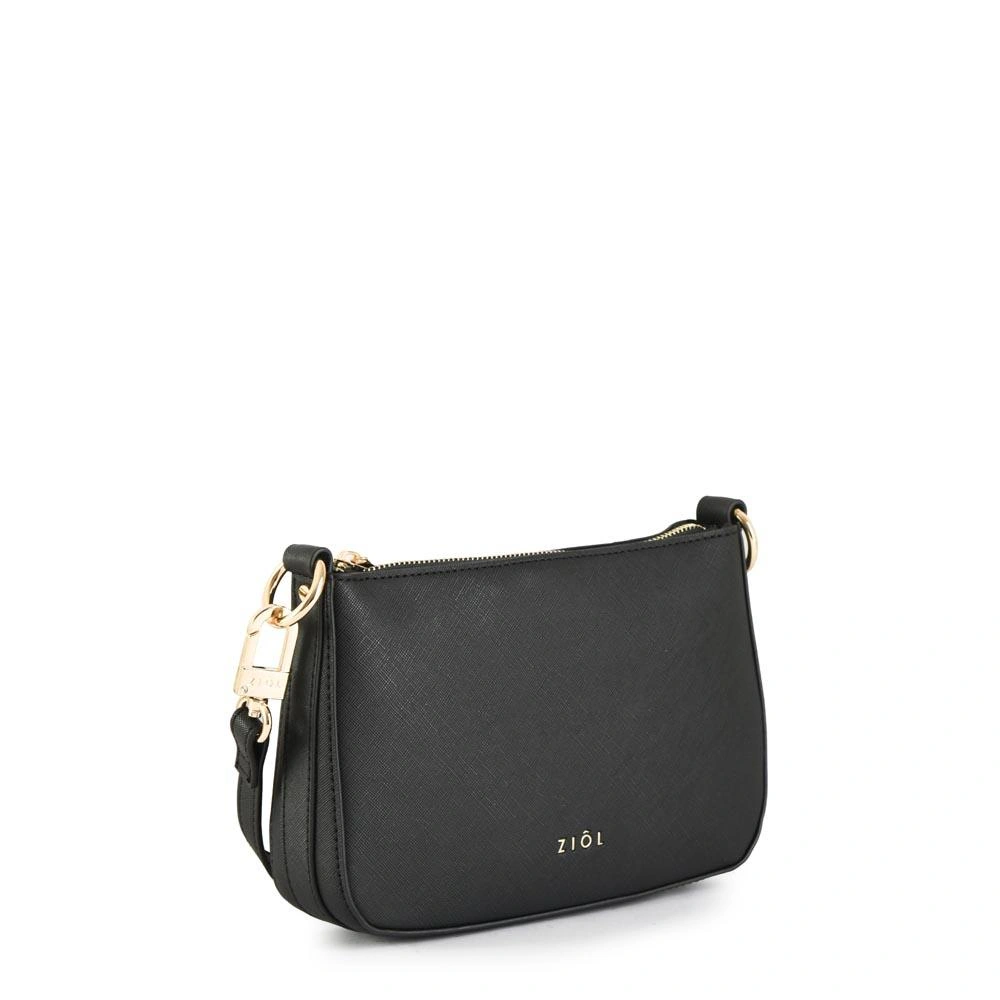 CARTERA CROSSBODY ZIOL MANDELA NEGRO - 2