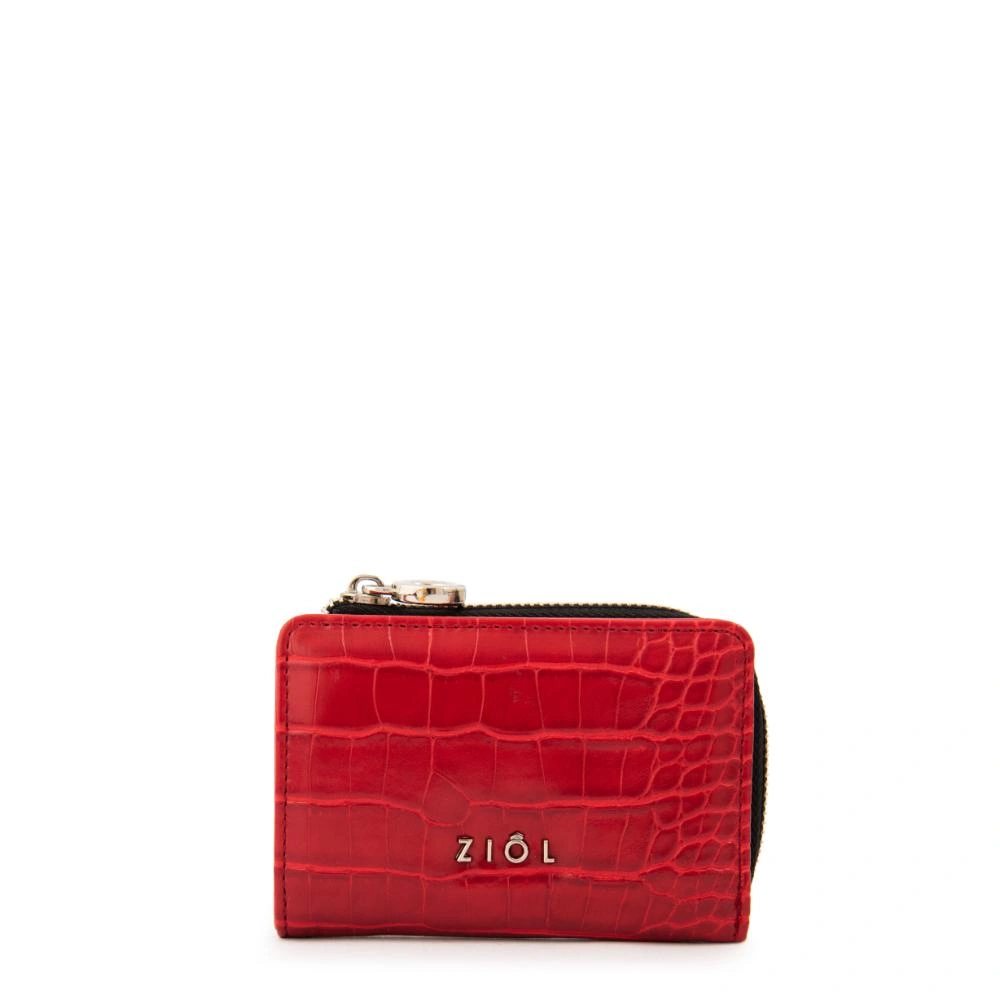 BILLETERA ZIOL LORENA ROJO - 1