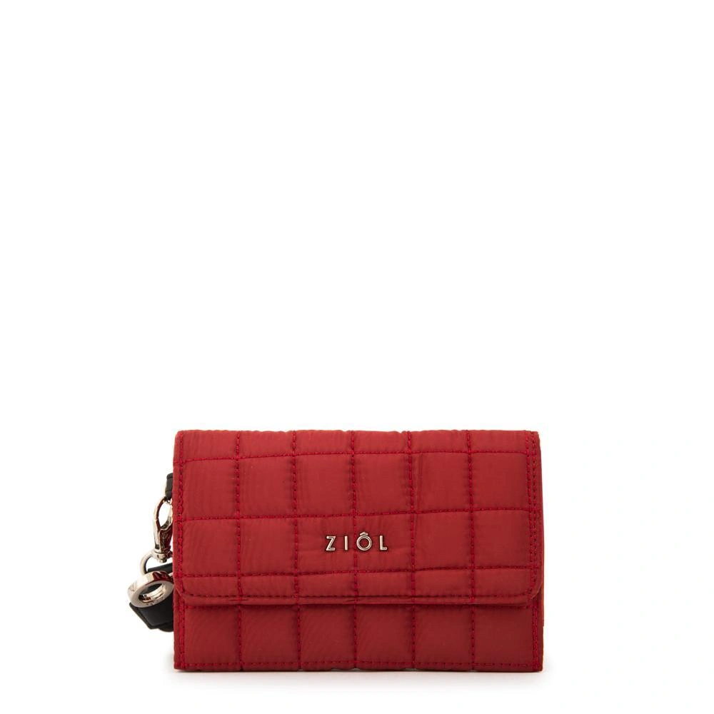 BILLETERA ZIOL NACHA ROJO - 1