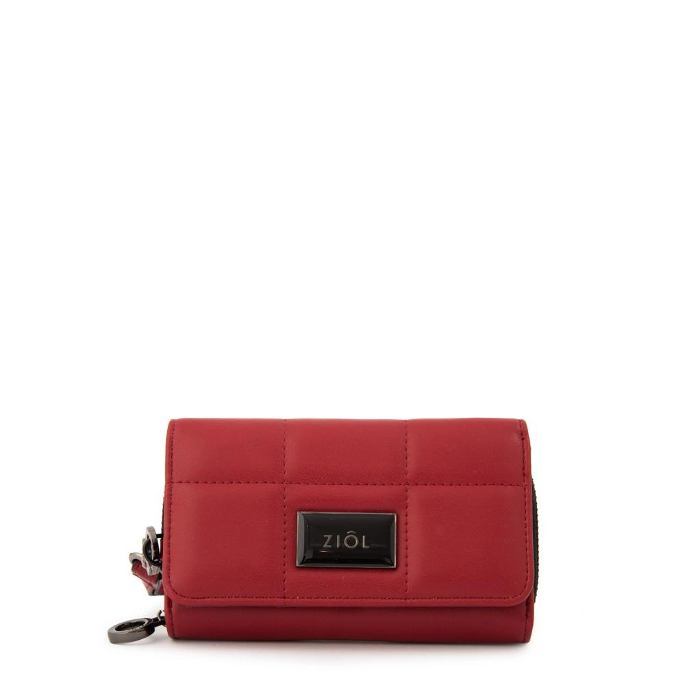 BILLETERA ZIOL TANYA ROJO - 1