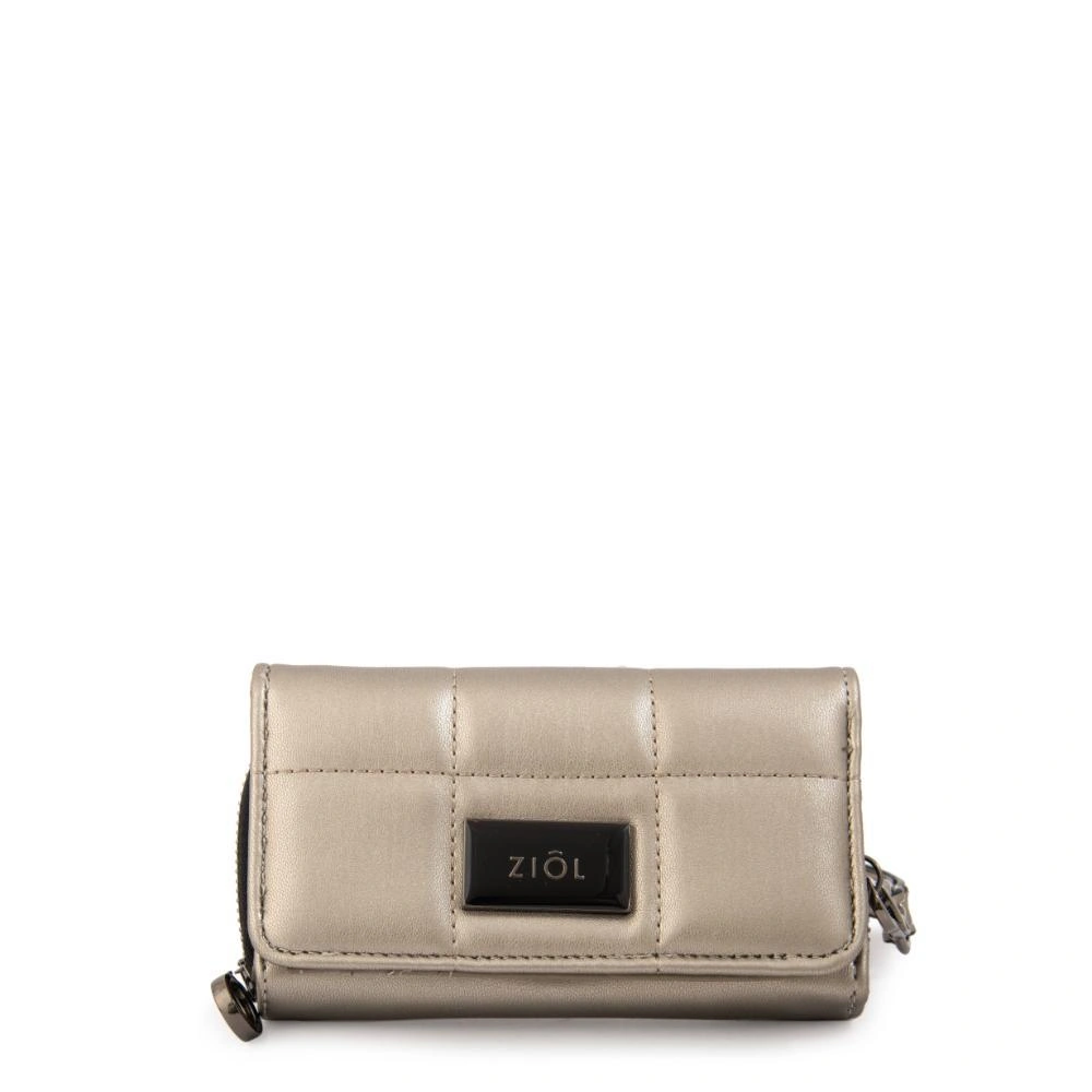 BILLETERA ZIOL TANYA PLATEADO - 1