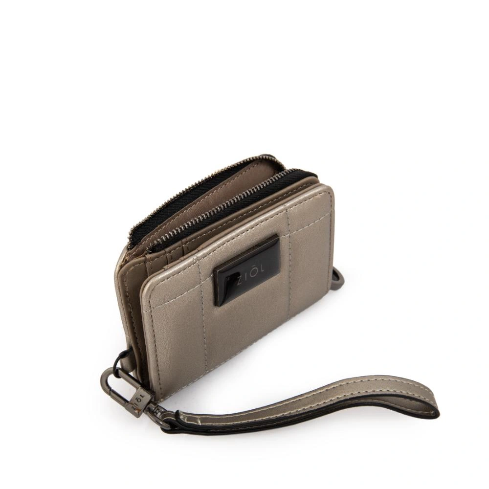 BILLETERA ZIOL TANYA PLATEADO - 2